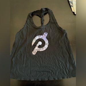 Peloton twist back tank top size medium